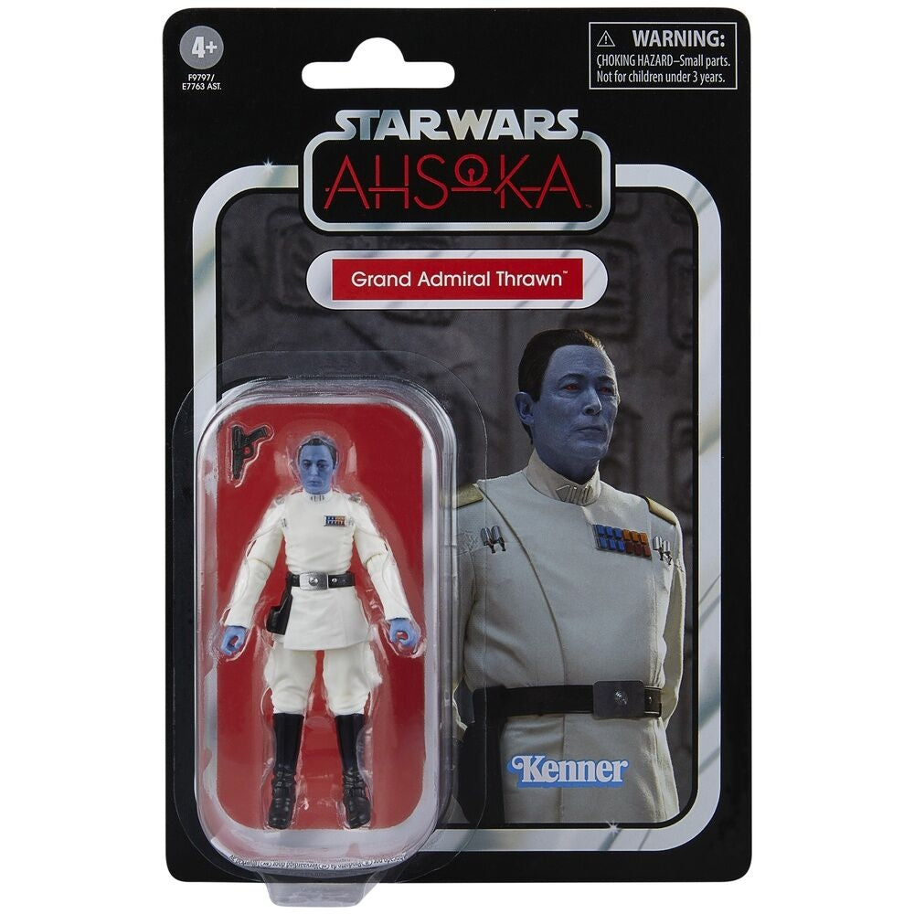 Ahsoka Grand Admiral Thrawn Actionfigur, 9,5 cm samlarobjekt
