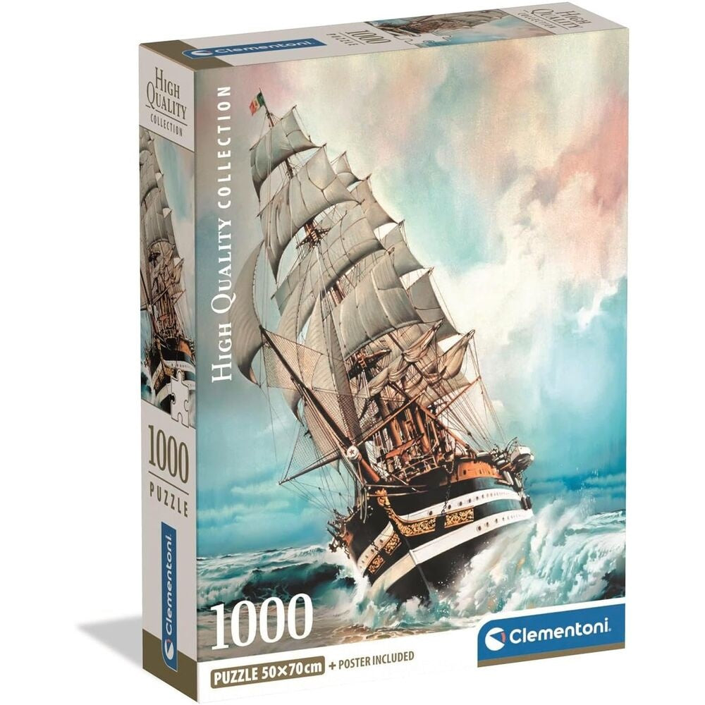 Amerigo Vespucci 1000-bitars pussel för vuxna och barn