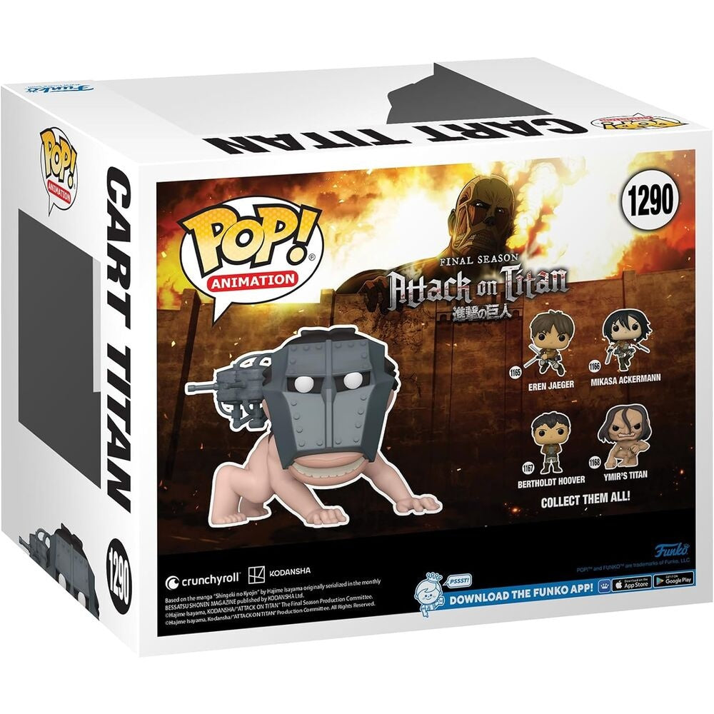 Attack On Titan Super Attack Cart Figure Exklusiv Edition