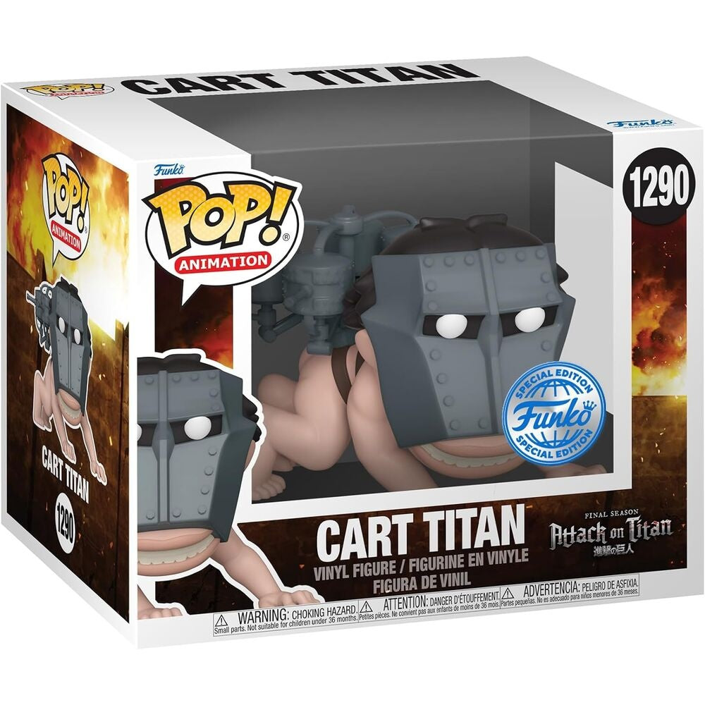 Attack On Titan Super Attack Cart Figure Exklusiv Edition