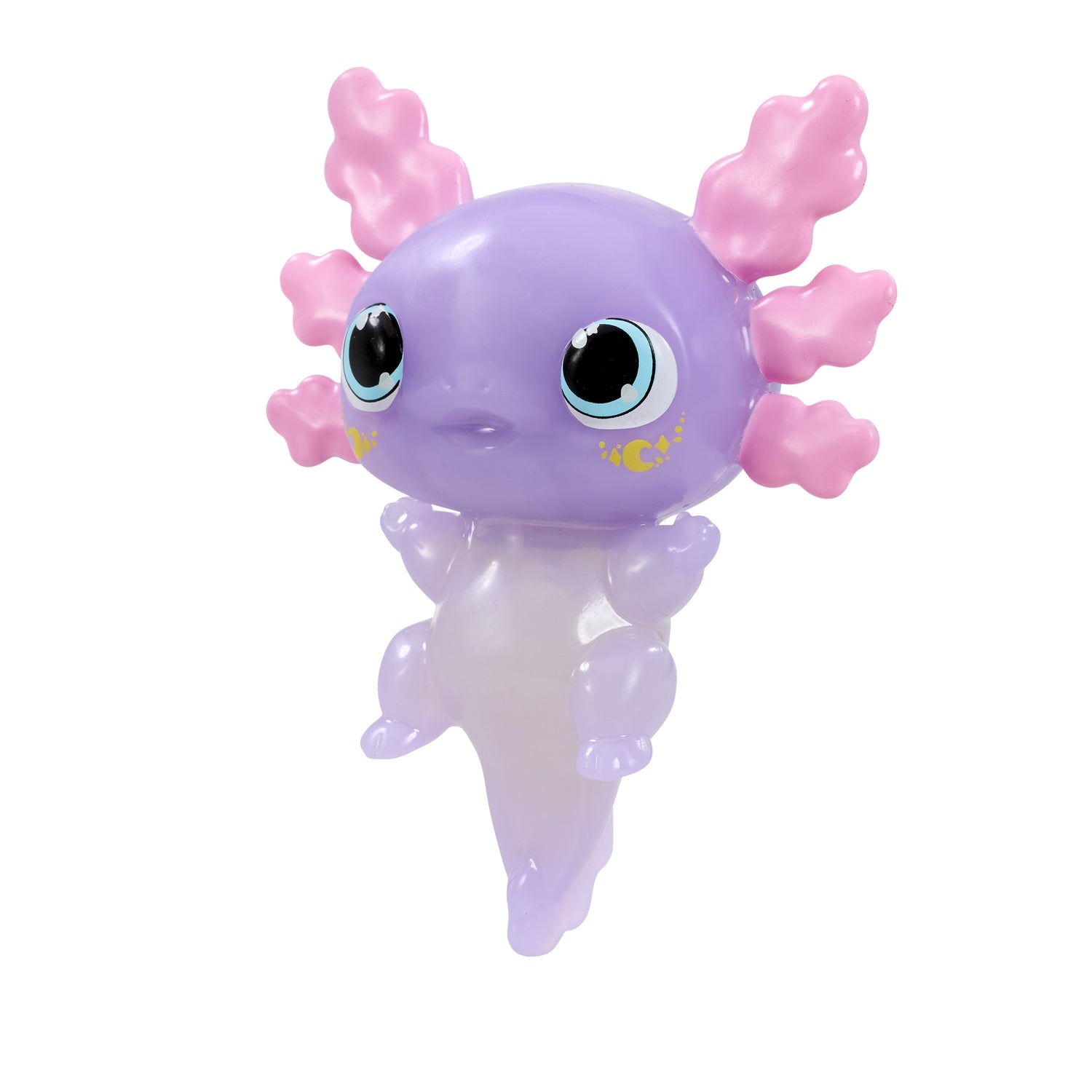 Axolotl-leksak med taktila pärlor som lyser i mörkret