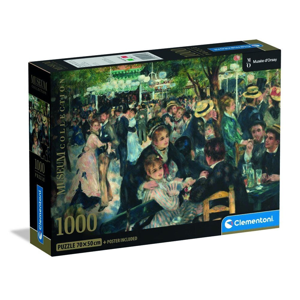 Bal Du Moulin de la Galette 1000-bitars pussel för konstälskare