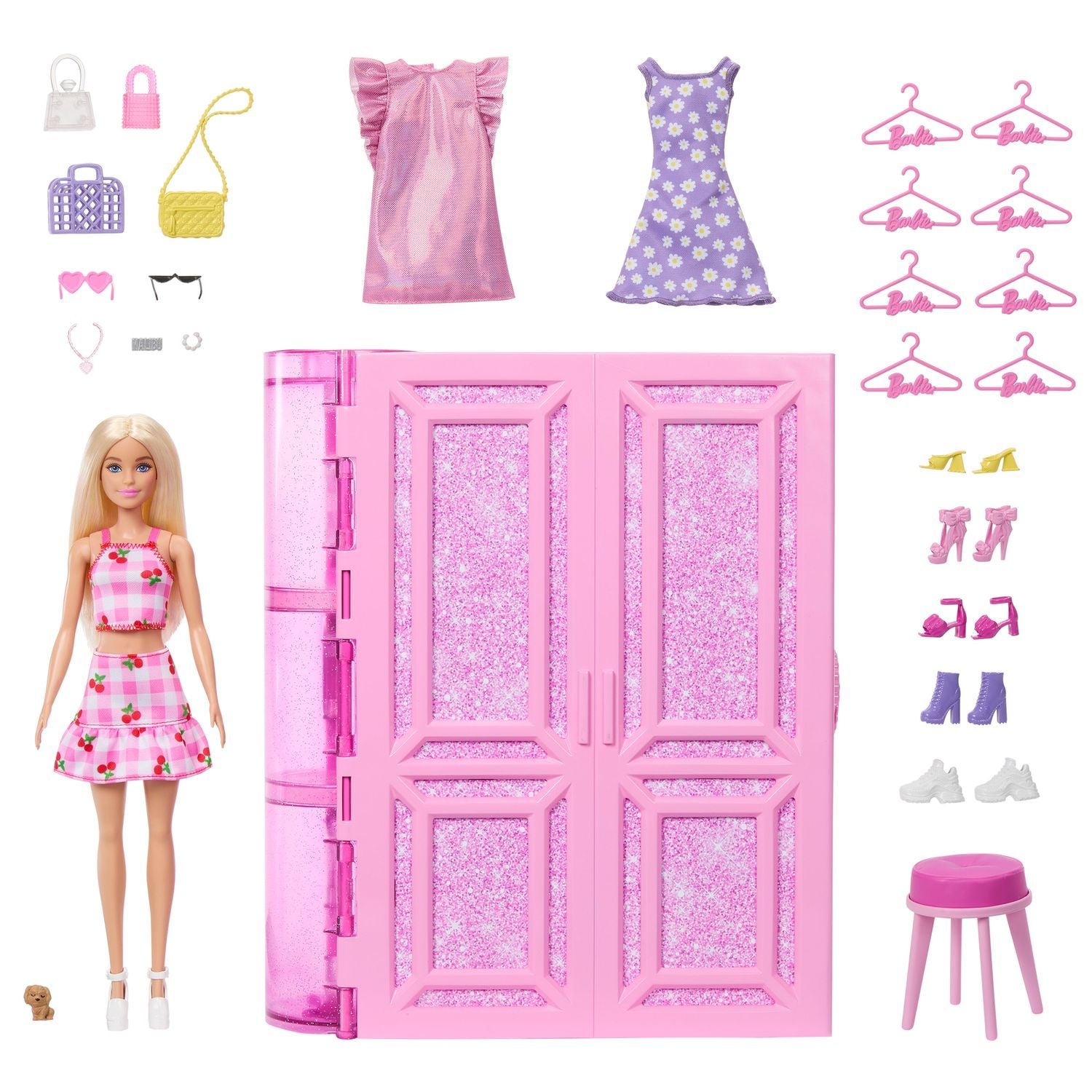 Barbie Fashion Sjov garderobe og dukke