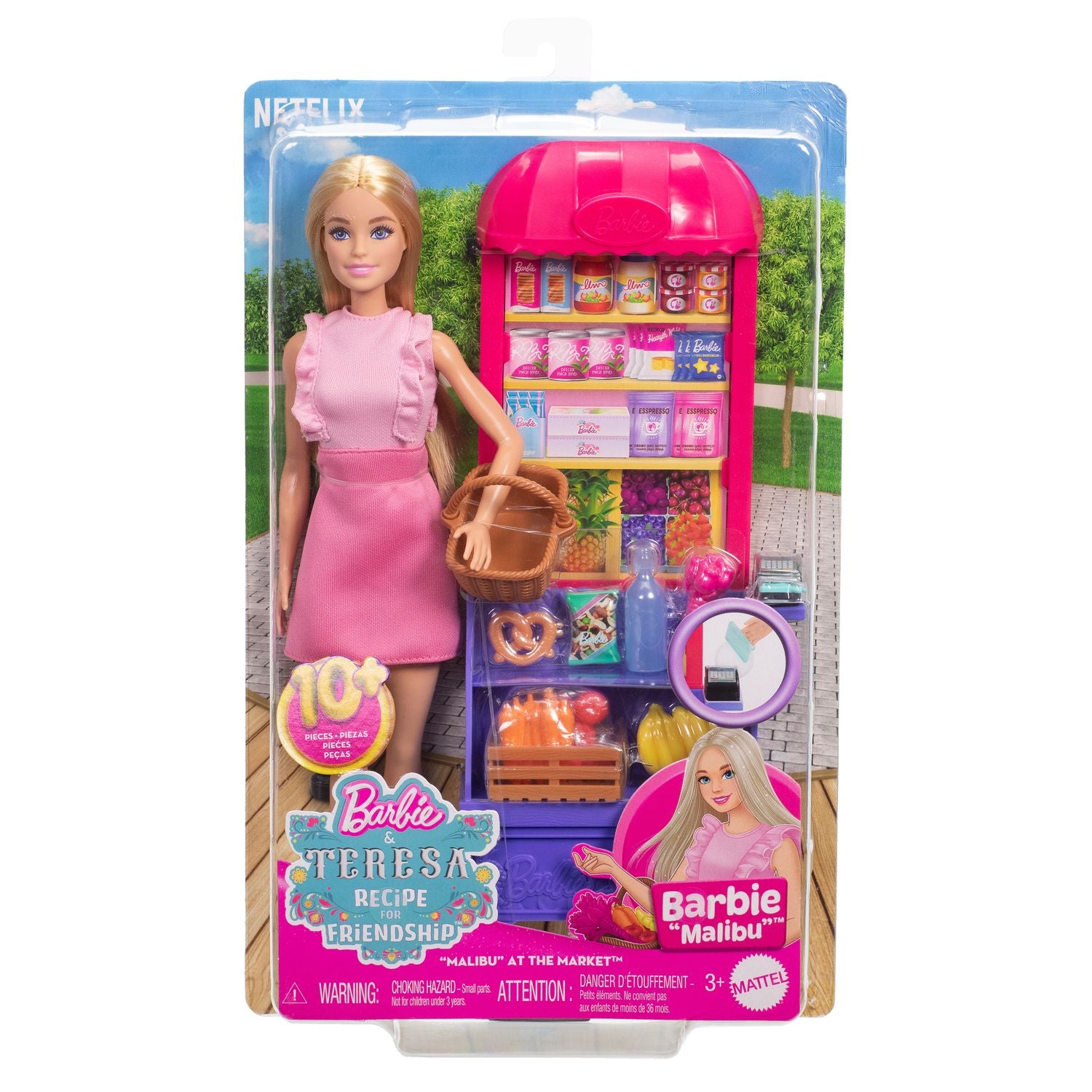 Barbie Malibu Mattorg -Lekset