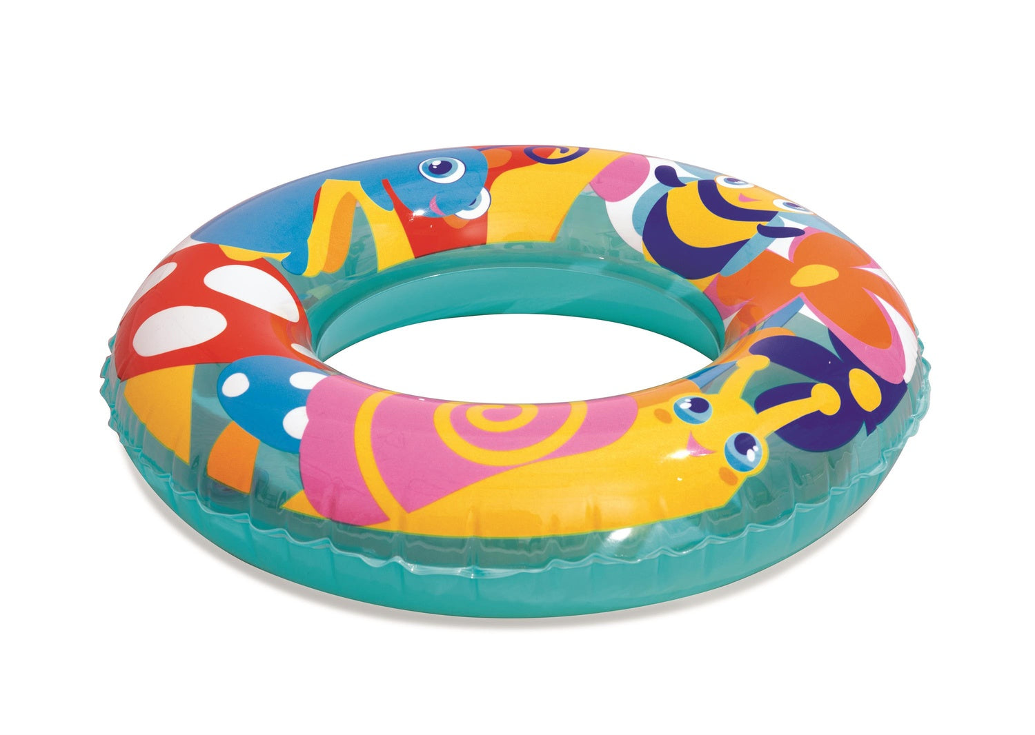 Barnbadring, 56 cm, färgglada mönster, åldrar 3-6