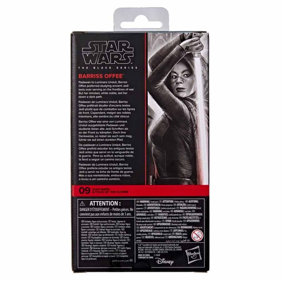Barriss Offee-figur, 15 cm samlarobjekt Star Wars-leksak
