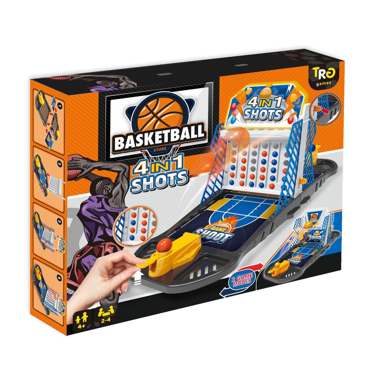 Basketball spil 4 i 1
