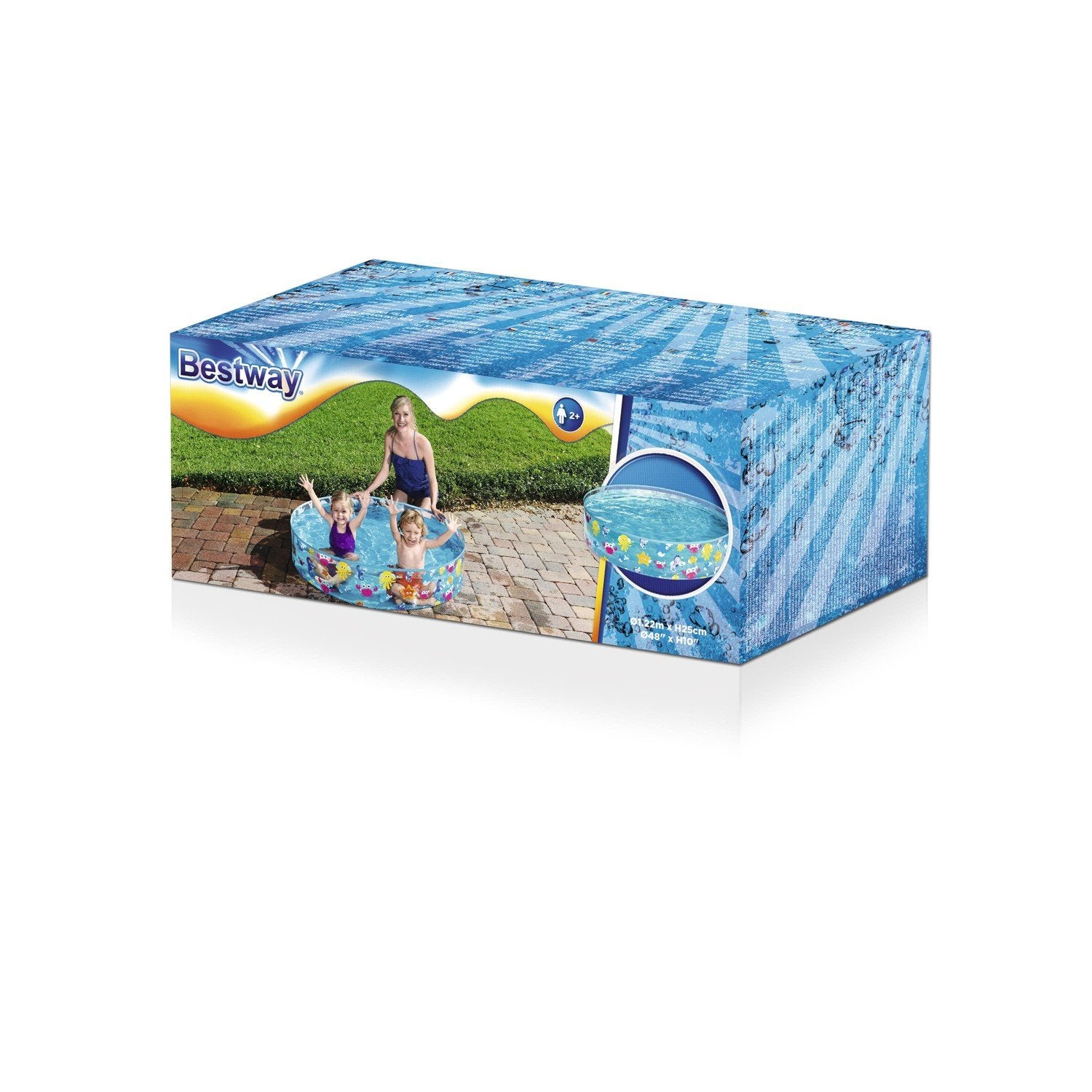 Bestway Barnpool 122 X 25 Cm