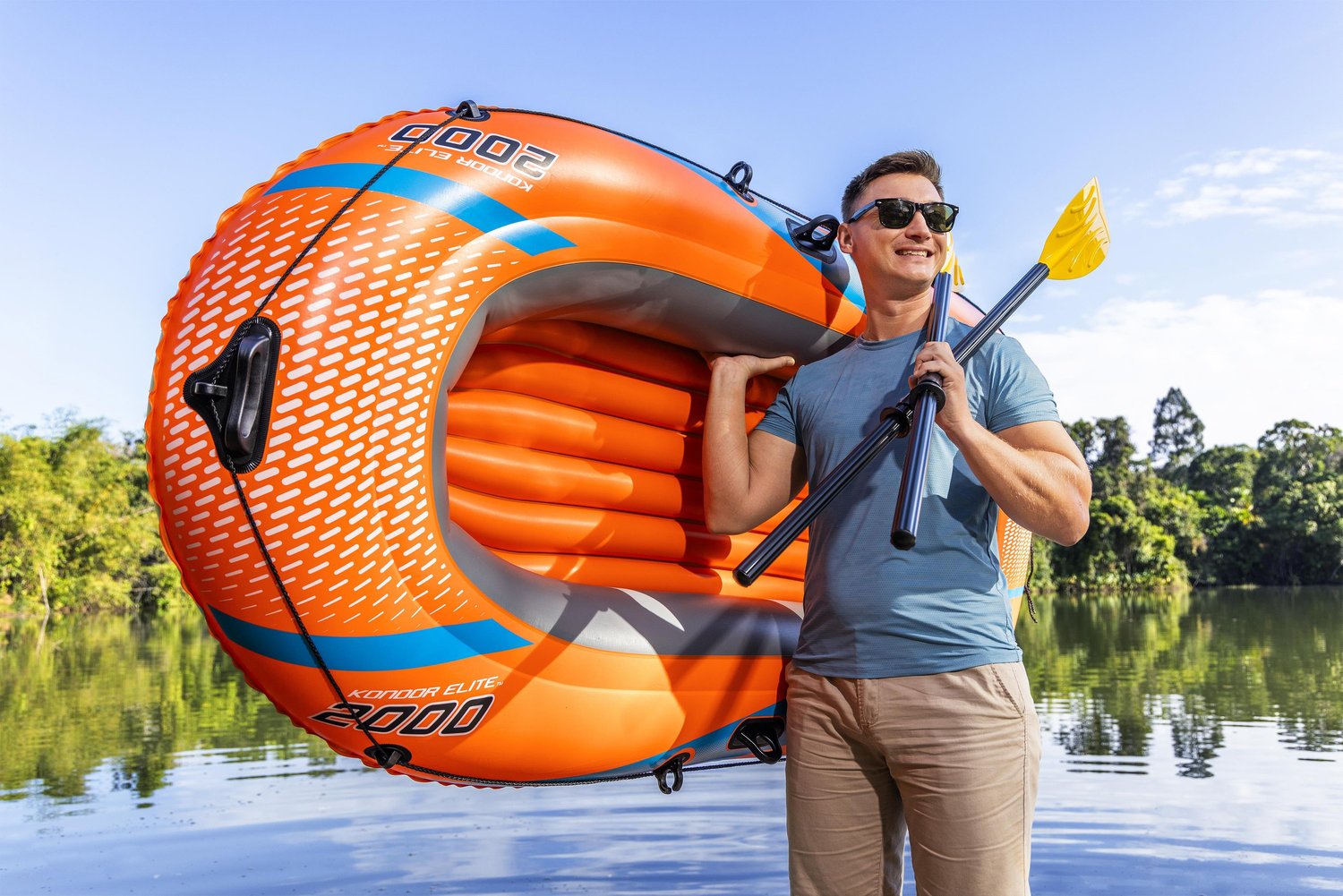 Bestway Kondor Elite 2000 Båtset 196 X 106 Cm