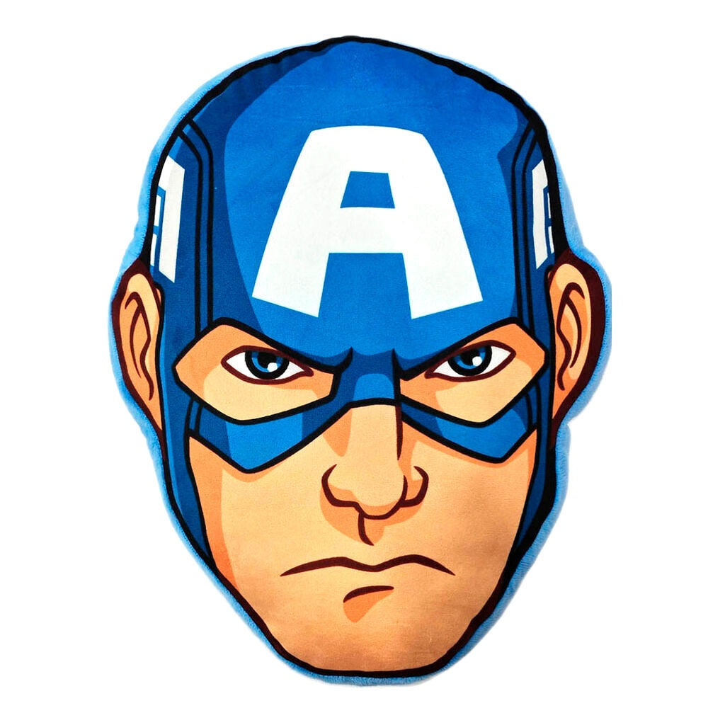 Captain America 3D-kudde för Marvel-fans, heminredning