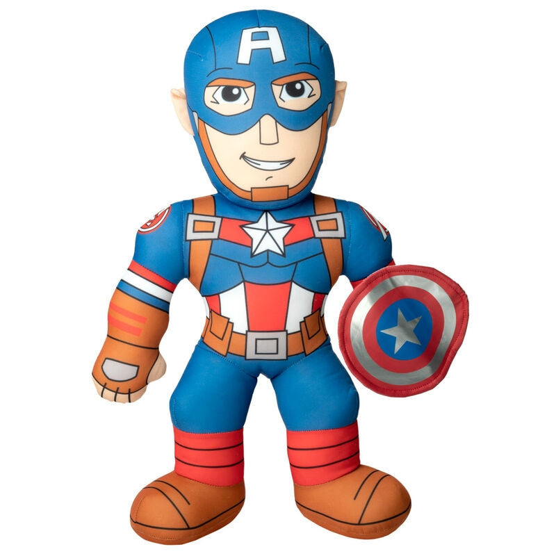 Captain America plyschleksak med ljud, 38cm