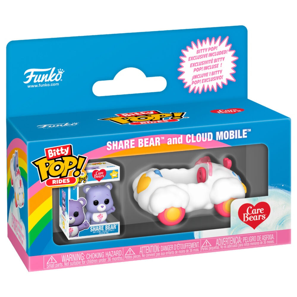 Care Bears Cloud Mobile med Bitty POP Ride Figur