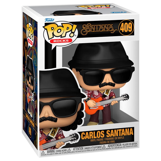 Carlos Santana popfigur, samlarbar vinylleksak, 4-tum
