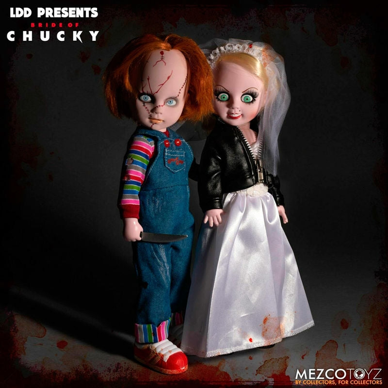 Chucky och Tiffany Living Dead Dolls - 25 cm Figurer Pack