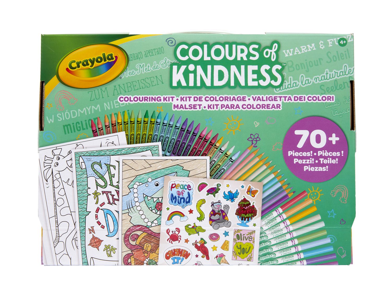 Crayola Colours Of Kindness -Konstväska