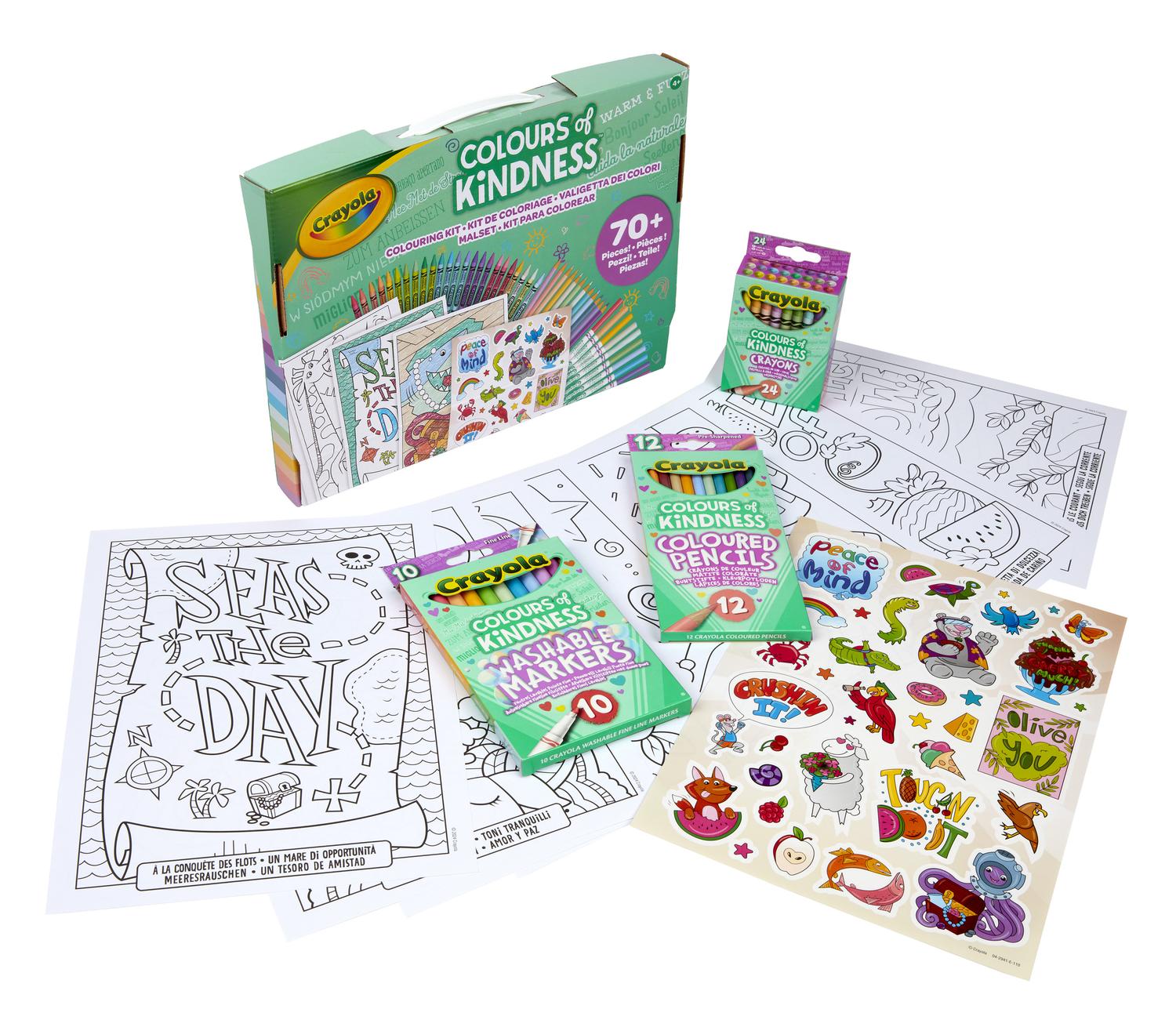 Crayola Colours Of Kindness -Konstväska
