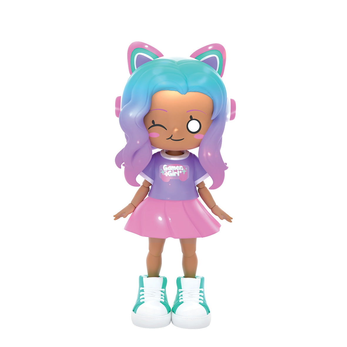 Cybepunk Anime-dockor, 14 cm, 32 stilalternativ