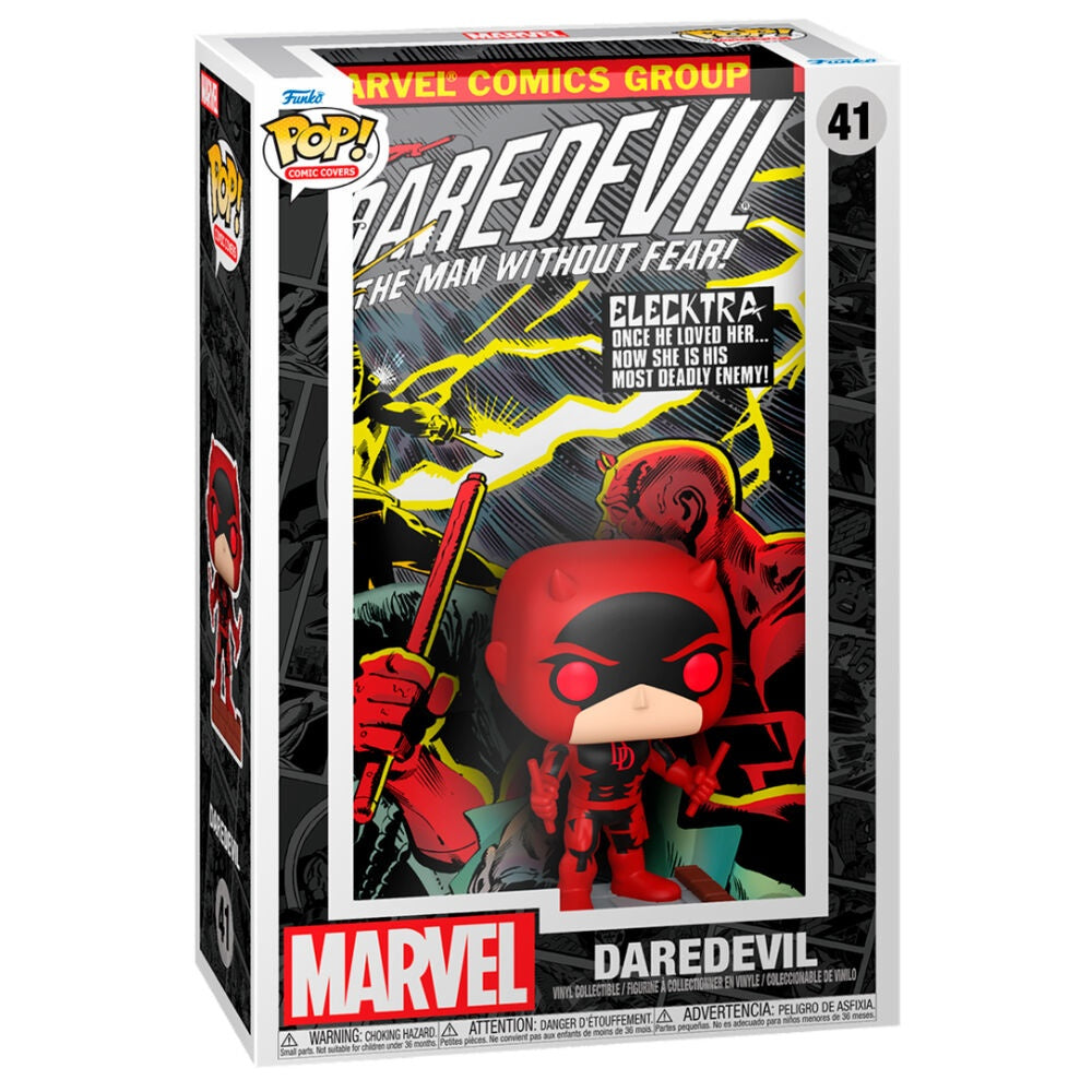Daredevil Comic Cover Art Print, Marvel Superhero Design