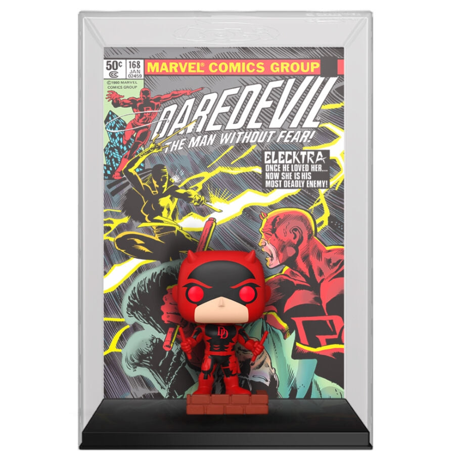 Daredevil Comic Cover Art Print, Marvel Superhero Design