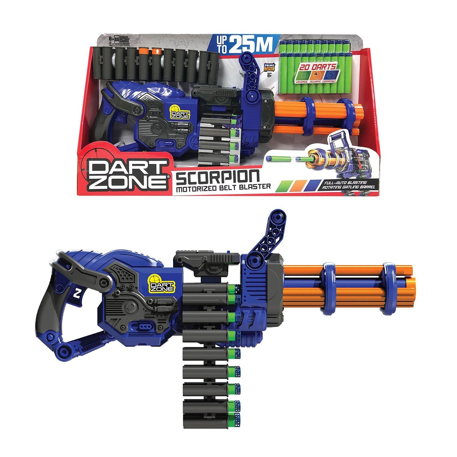 Dart Zone Scorpion Motoriseret bælteblæser