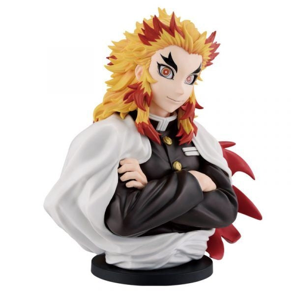 Demon Slayer Kyojuro Rengoku figur, 20 cm samlarleksak