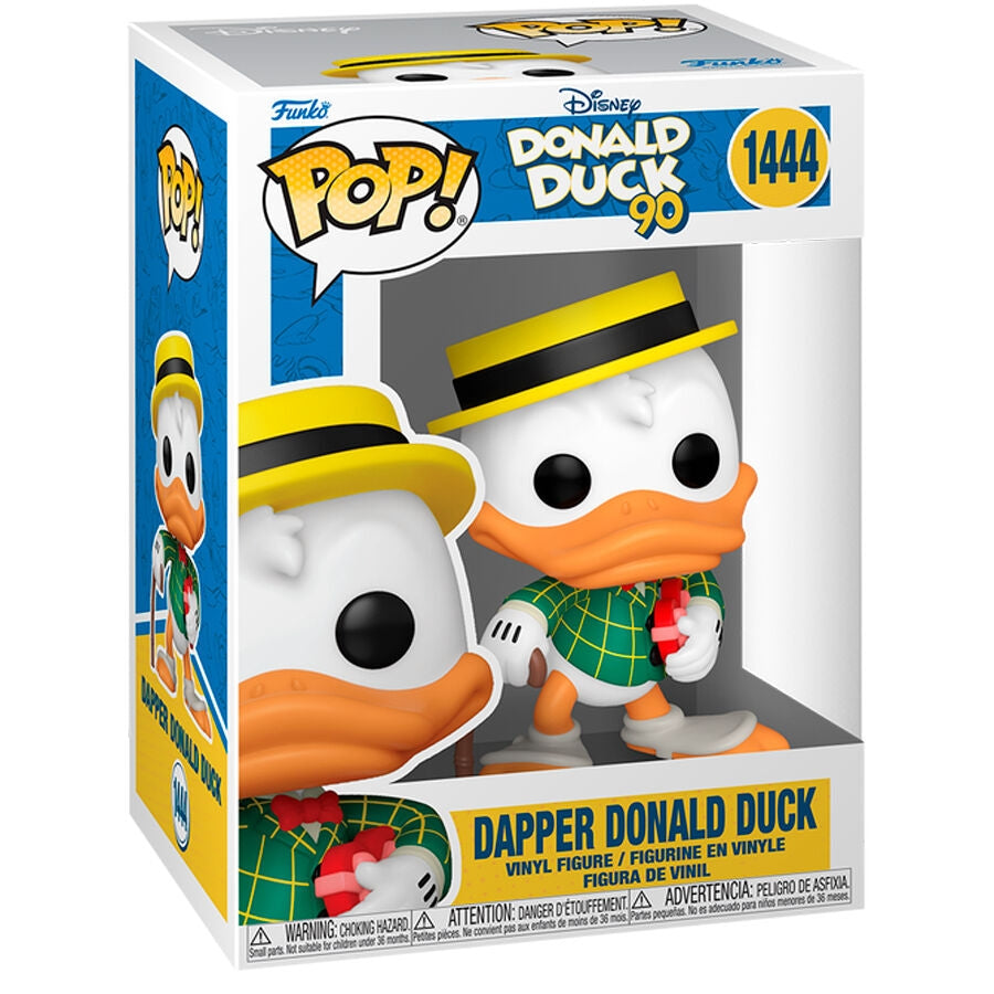 Disney 90-årsjubileum Dapper Kalle Anka Popfigur