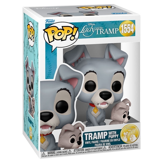 Disney Lady and the Tramp Trampfigur med valpleksak