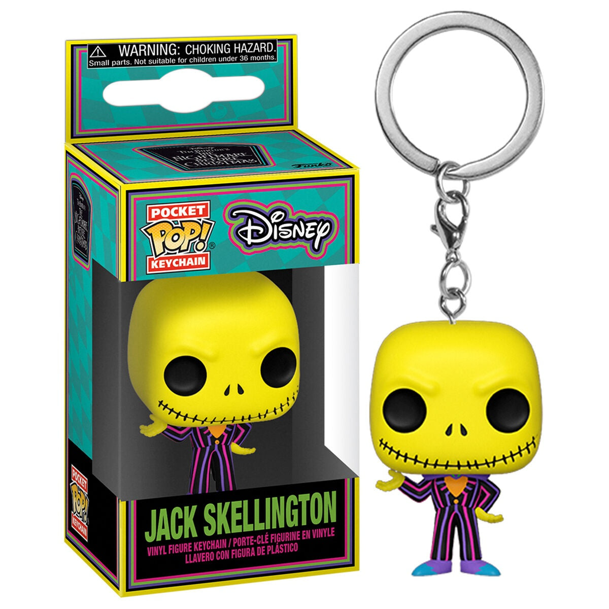 Disney Nightmare Before Christmas Pocket POP-nyckelring
