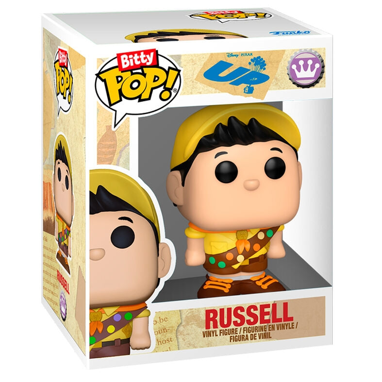 Disney Pixar UP Russell figur med husdisplay