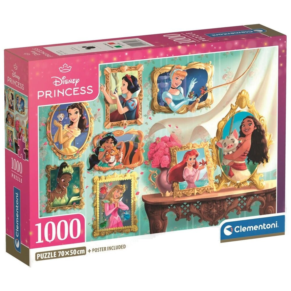 Disney Princess 1000-bitars pussel för barn och vuxna