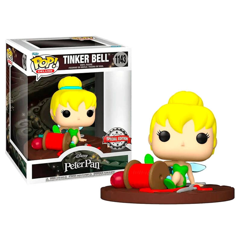 Disney Tinker Bell och Peter Pan Popfigur på Spool Exklusiv