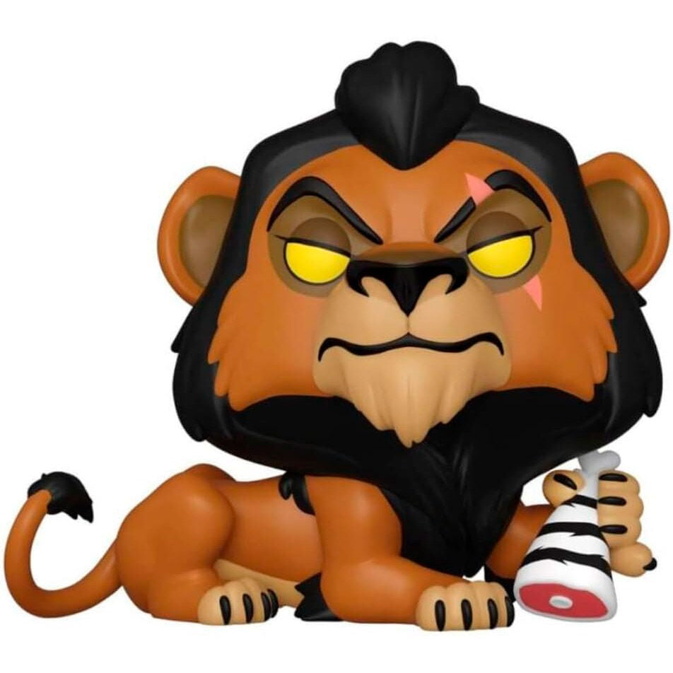 Disney Villains Scar Figure från Lejonkungen, exklusiv upplaga
