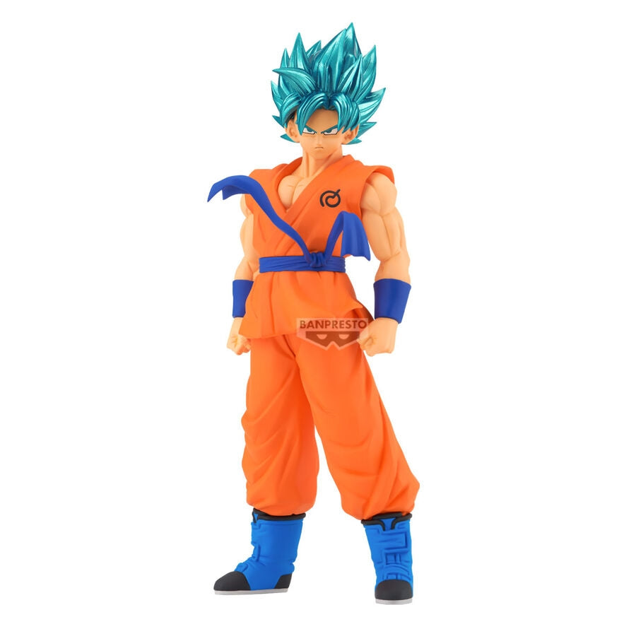 Dragon Ball Super Goku Blood of Saiyans figur, 18 cm lång