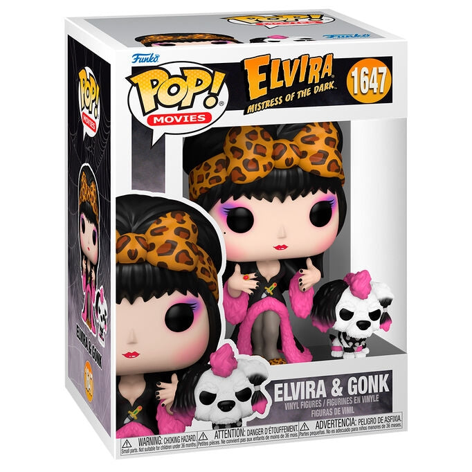 Elvira Mistress of the Dark POP-figur med Gonk-tillbehör
