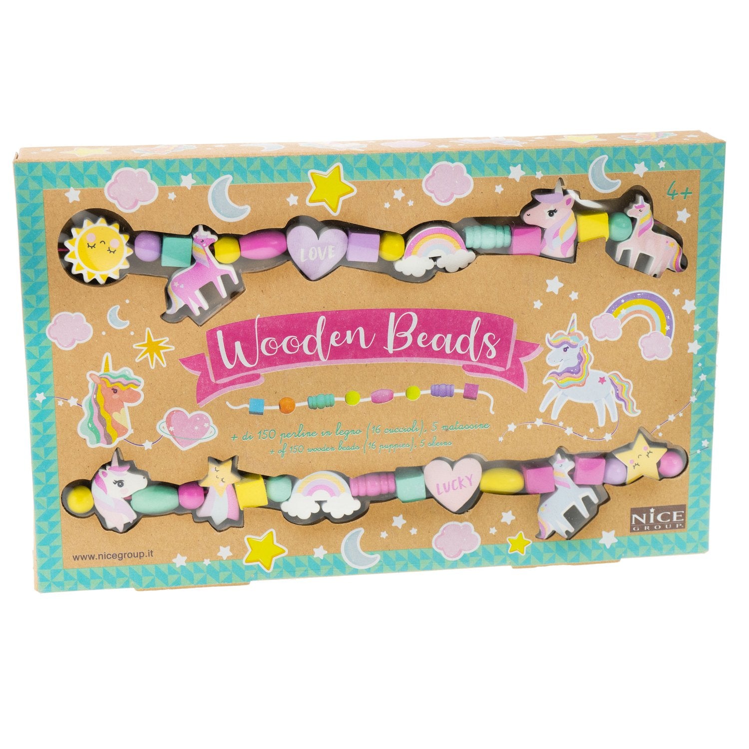 Enhörningsträpärlset för smyckestillverkning, 150 delar