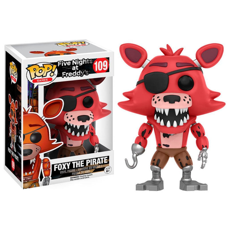 Fem nätter på Freddys Foxy Actionfigur, 5-tums samlarobjekt