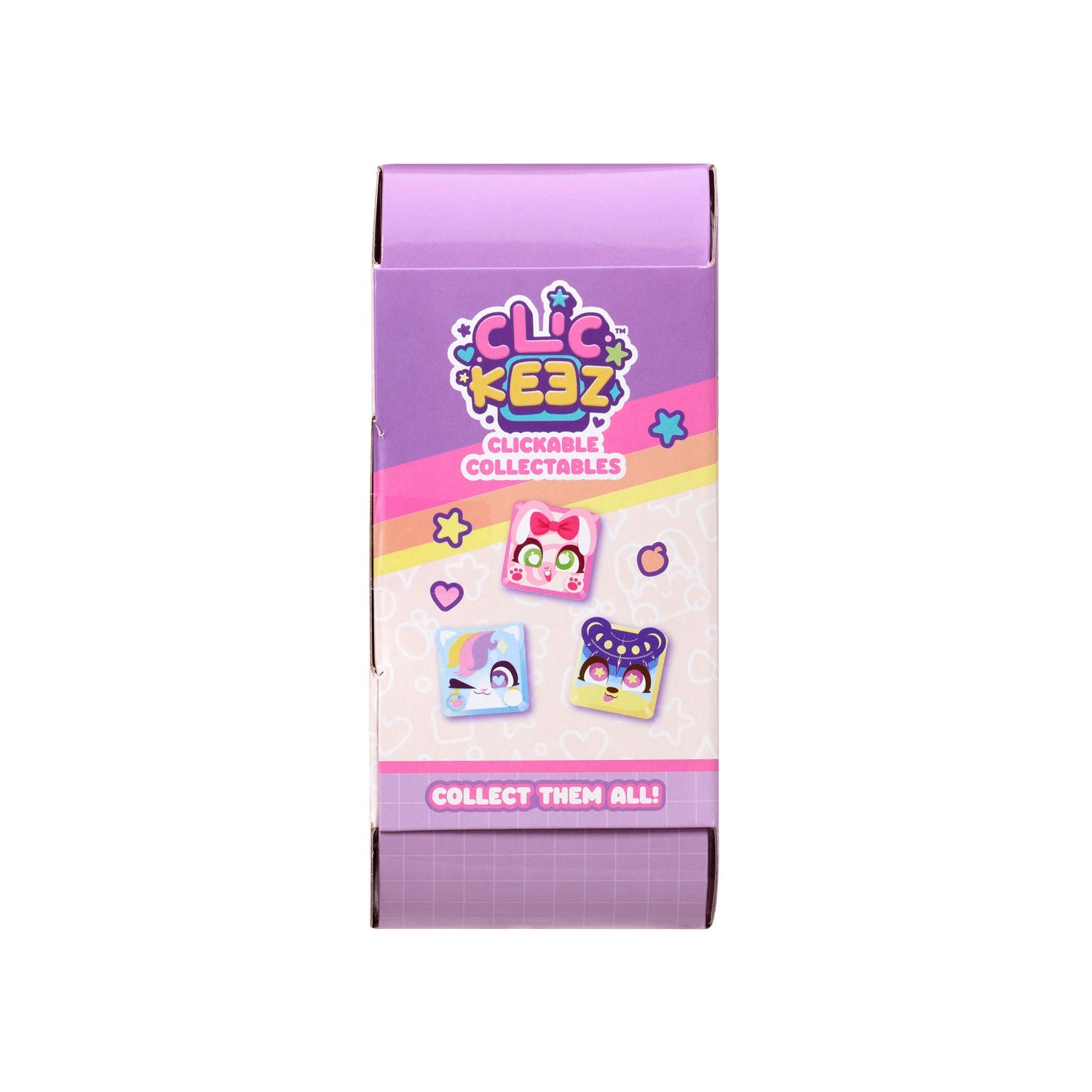 Fidget-kontroller med klickbara knappar och nyckelring