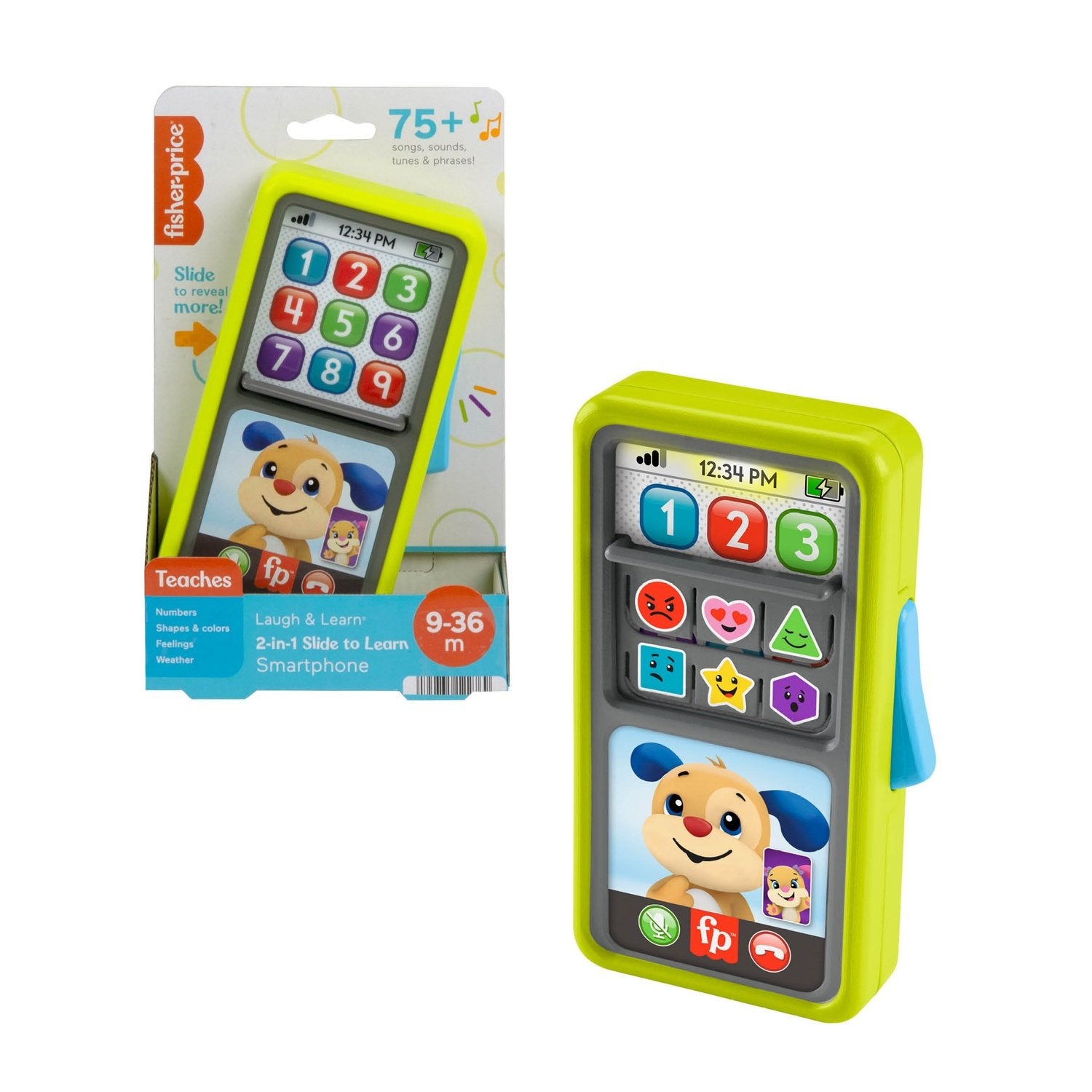 Fisher-Price 2In1 Slide To Learn Smartphone Nordic