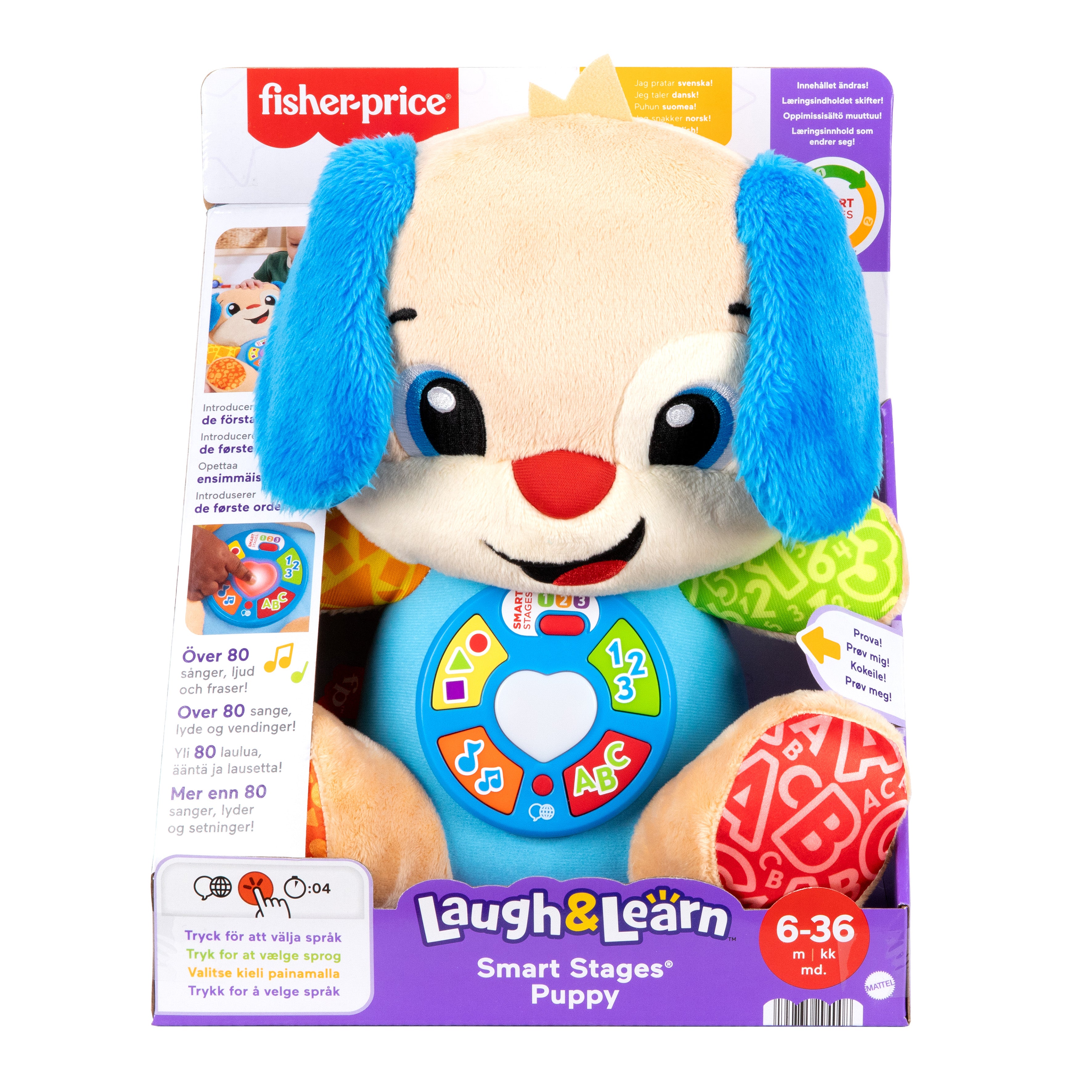 Fisher-Price Laugh&Learn Smart Stages Puppy -Mjuki