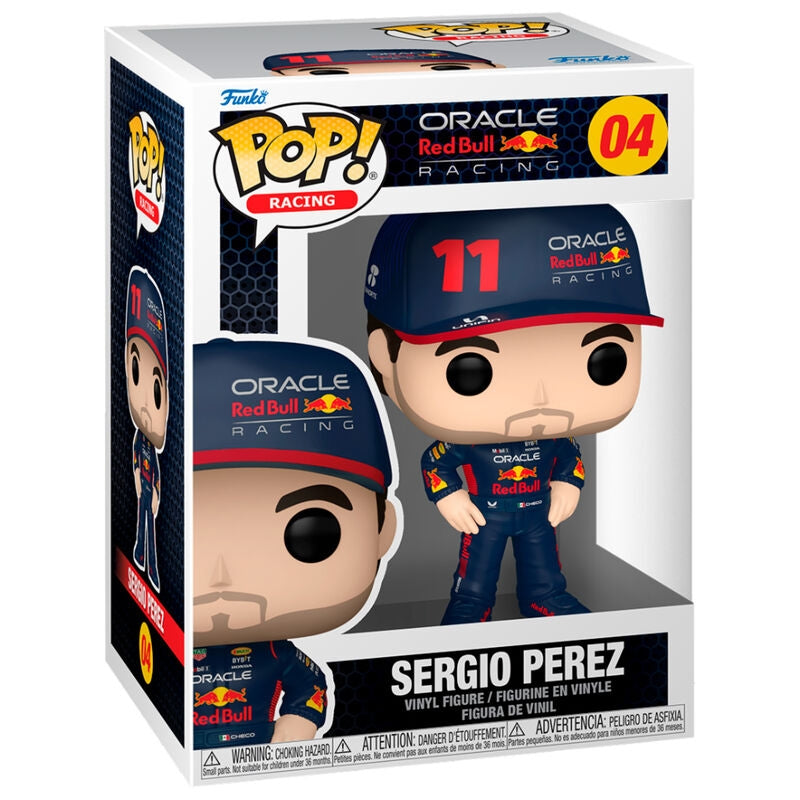 Formel 1 Sergio Perez Diecast modellbil, skala 1:18