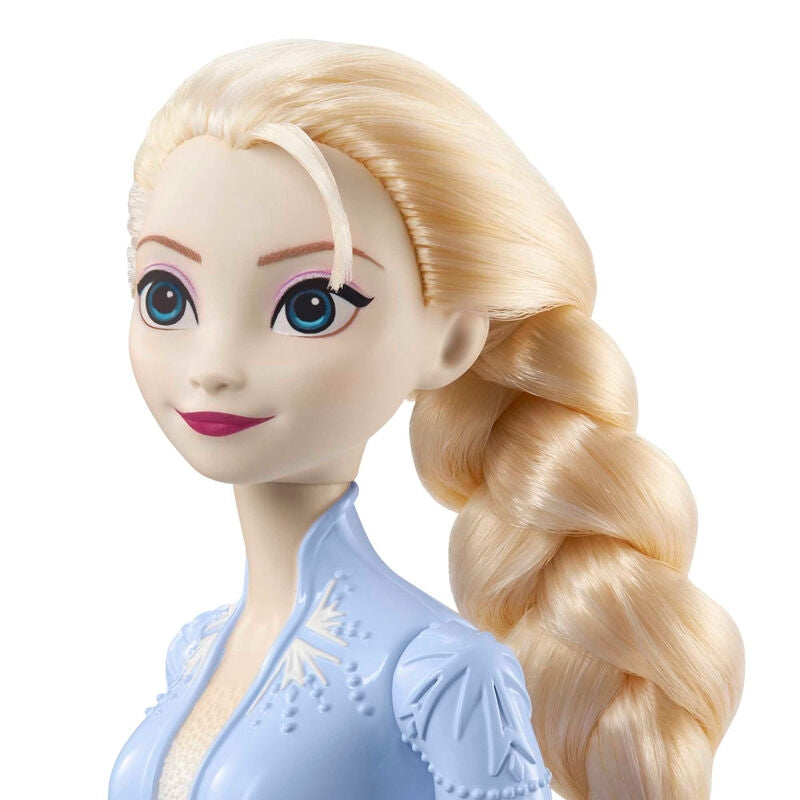 Frozen 2 Elsa Doll med klänning och accessoarer