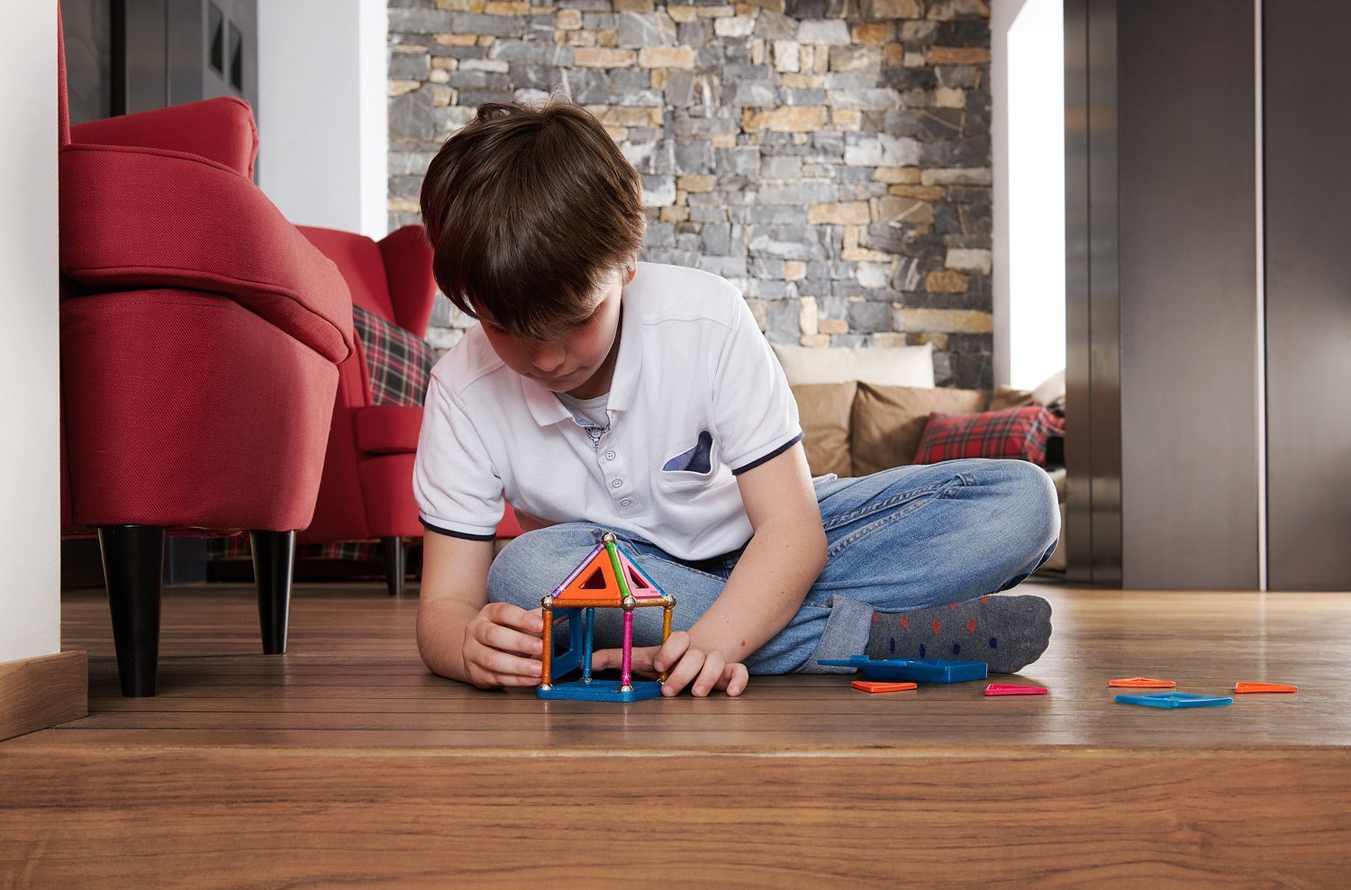 Geomag Glitterpaneler 35 stk