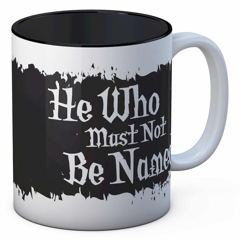 Harry Potter-mugg - Han som måste namnges Design, keramiskt material