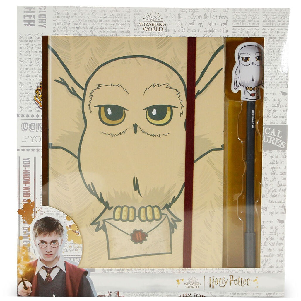 Hedwig Dagboksset med penna för Harry Potter-fans