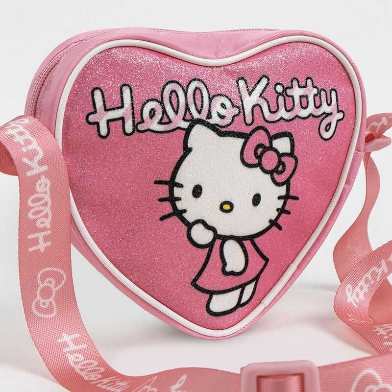 Hello Kitty hjärtformad väska för barn, snygg och rolig
