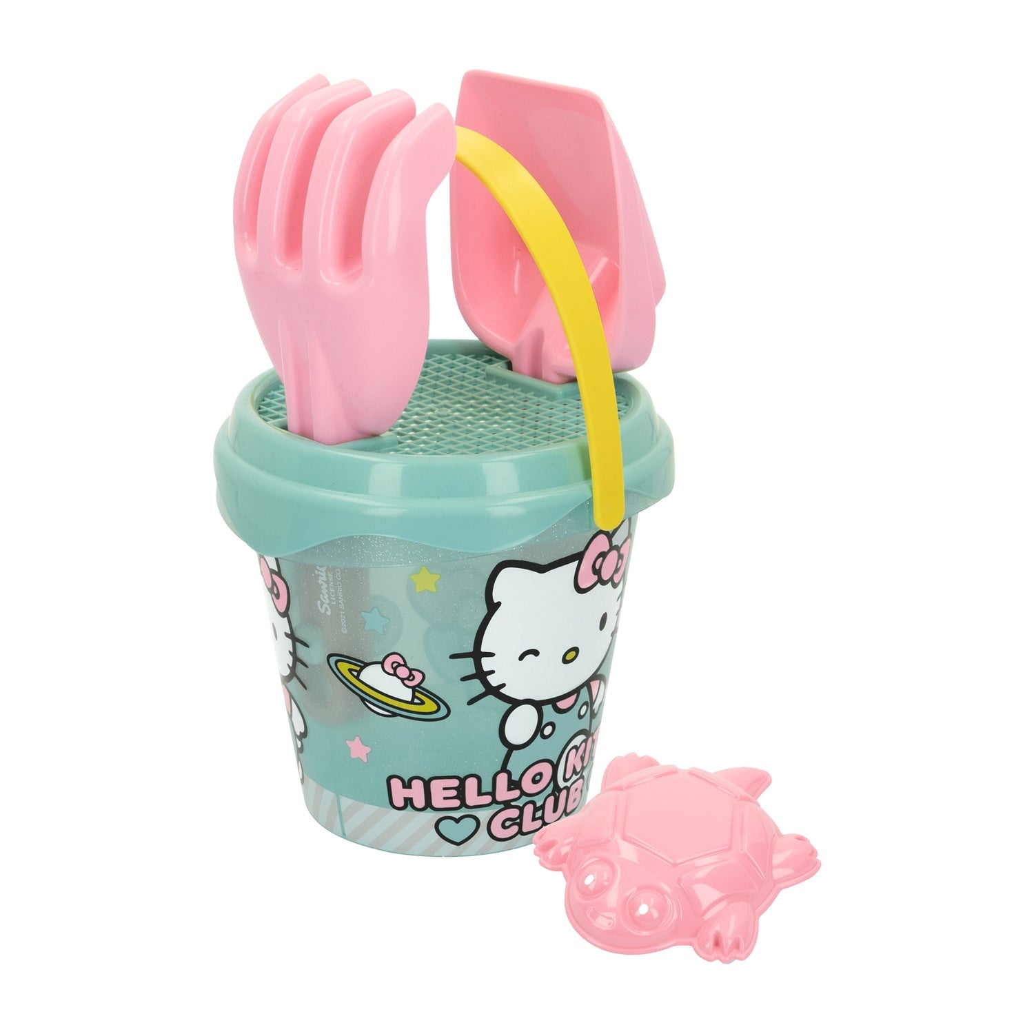 Hello Kitty strandleksakset, 5 delar, grön