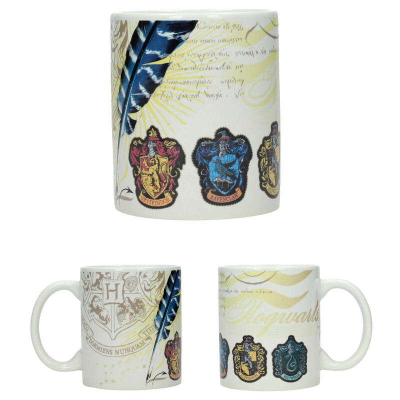 Hogwarts-mugg, keramik, 11 oz, perfekt för Harry Potter-fans