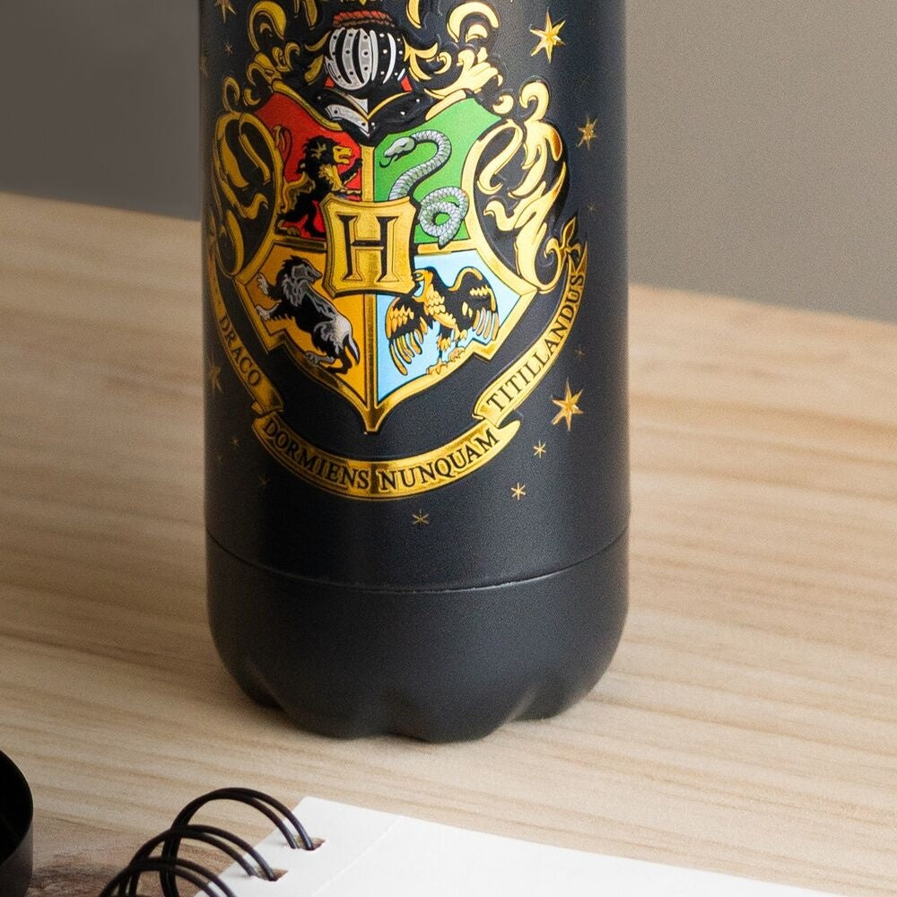 Hogwarts vattenflaska i rostfritt stål, 500 ml kapacitet