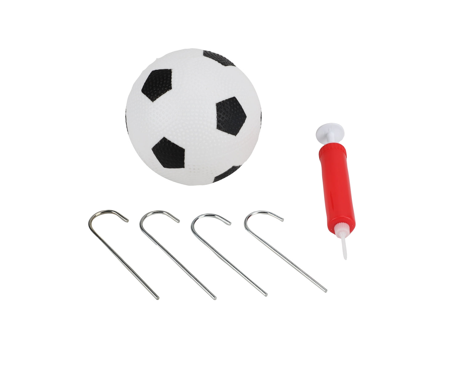 Hopfällbart Fotbollsmål 2 St + Boll