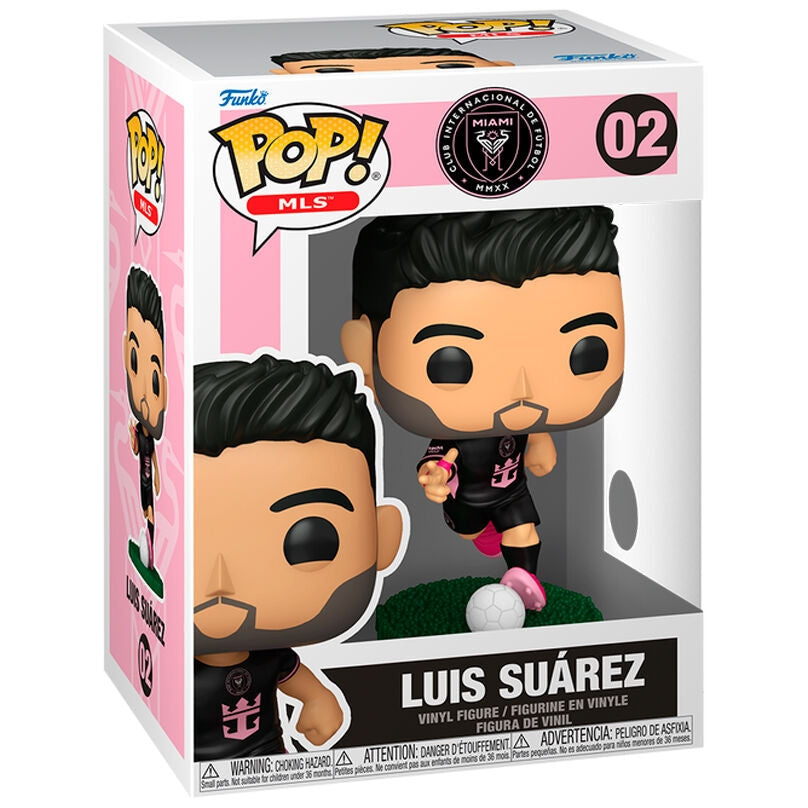 Inter Miami Luis Suarez figur, 6-tums samlarleksak